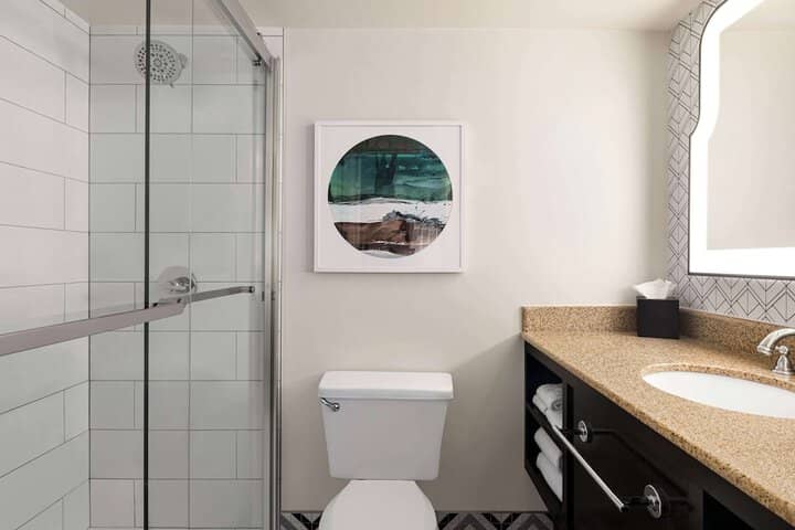 Bathroom shower