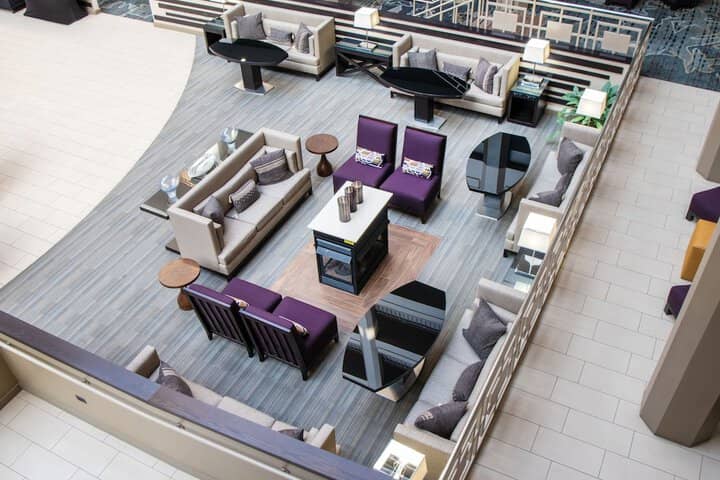 Lobby sitting area